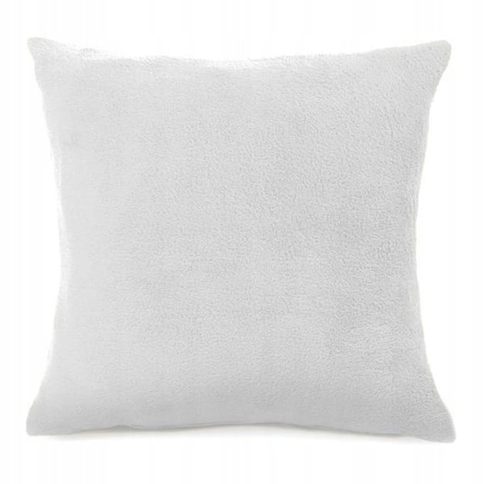 Decoratieve kussensloop 40x40 cm, ecru, microvezel, zacht