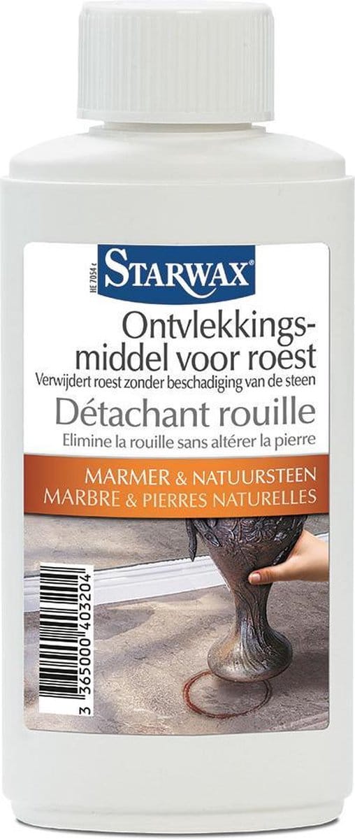 Ontvlekkingsmiddel voor roest op marmer - 250 ml