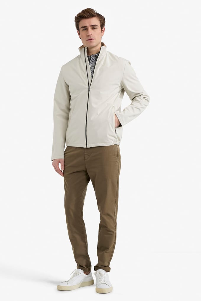 McGregor Soft Shell Jacket Kit Size: XL | Light Jackets Outlet | Heren | Wit