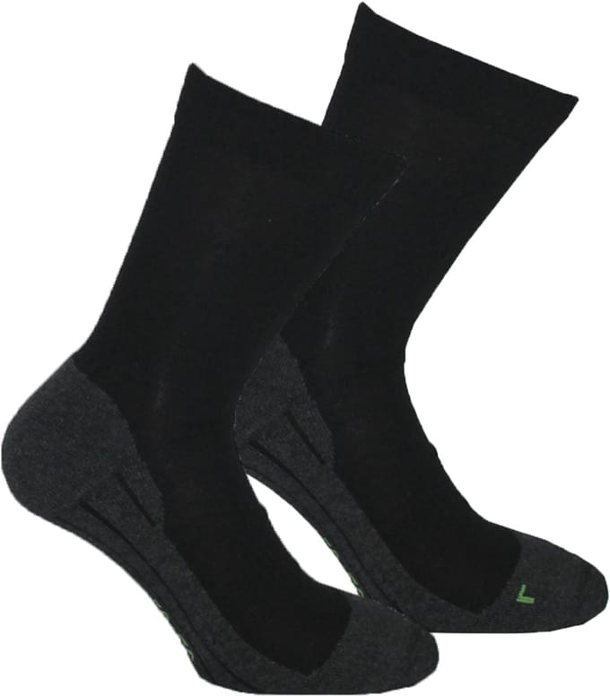 Boru Bamboo - Wandelsokken - Bamboe - Walking Experience XP - Unisex - 39-42 - Zwart - 2342