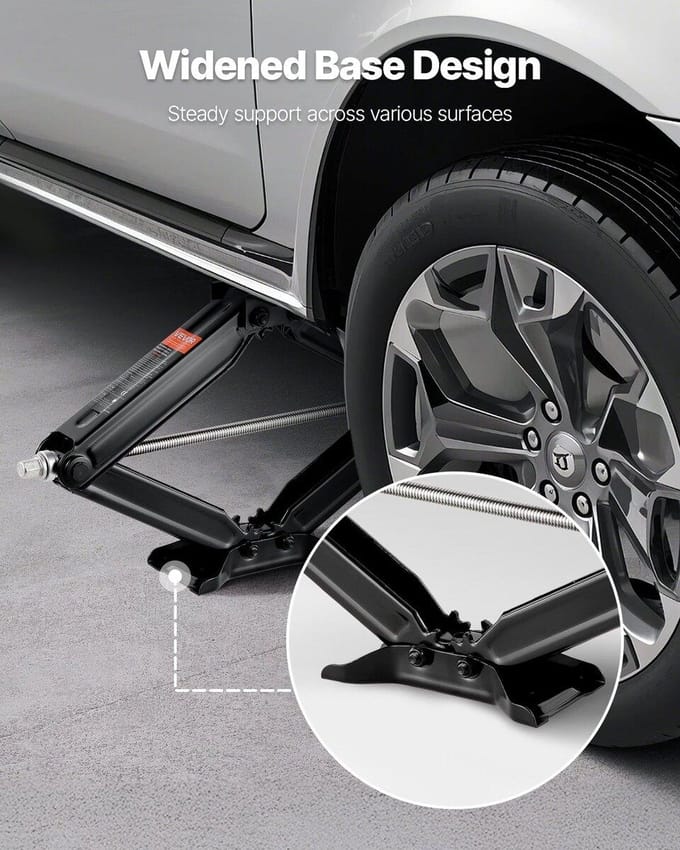Camper Schaarsteunen 6500lbs 23.4in Camper Stabilisator Leveling Schaarsteunen 2 Sets