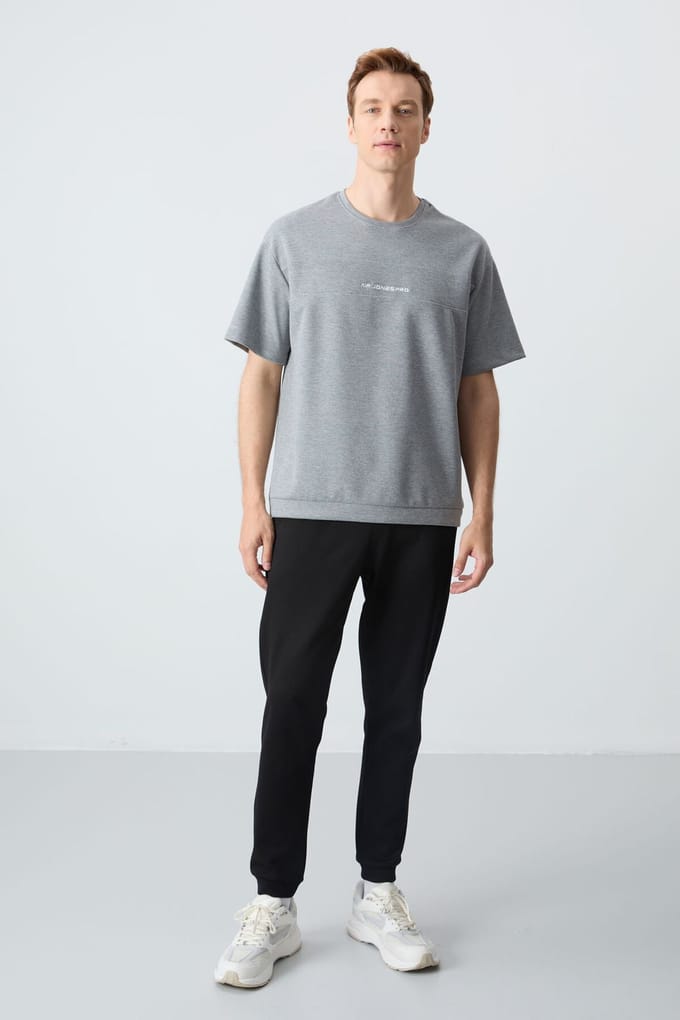 Heren Overized T-shirt en Broek Set