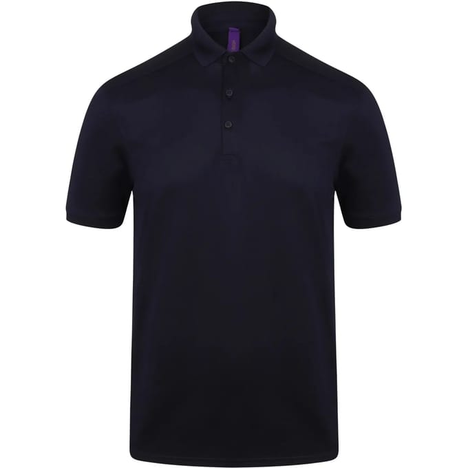 Stretch polyester polo Henbury
