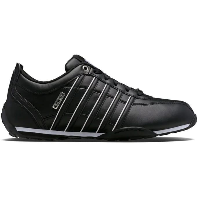 K-Swiss Arvee 1.5 Leather - Heren Sneakers Schoenen Leer Zwart 02453-091-M , Maat: EU 40 UK 6.5