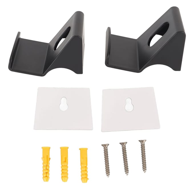 2 stuks Controller Muurbeugel Houder Multifunctionele Controller Headset Stand voor PS5 voor PS4 voor Xbox One voor Switch Pro black