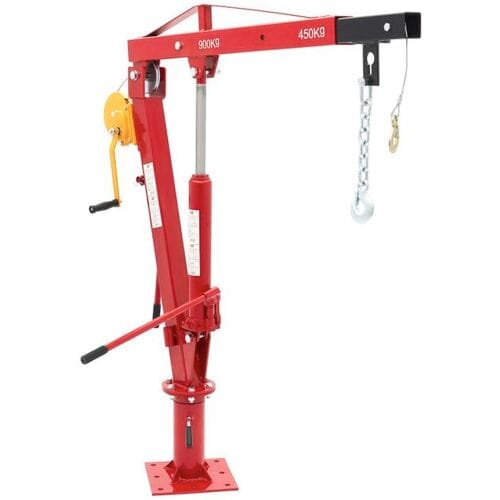 HBM 900 Kilo Hydraulische Aanhangwagenkraan, Laadkraan