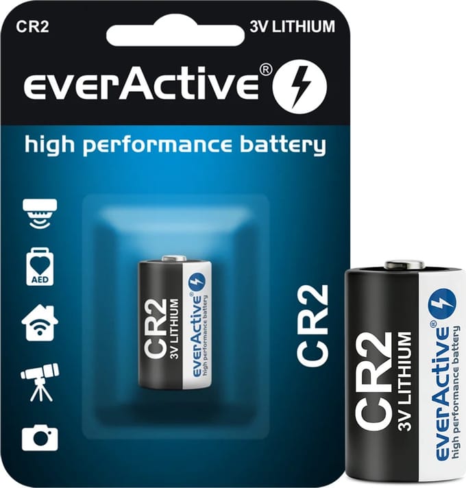 EverActive - 3V CR2 Batterij - Litium - 850mAh