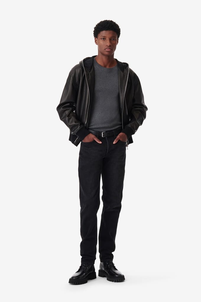 IRO Paris Prane Black Größe: S | Lederjacken Outlet | Herren | Schwarz