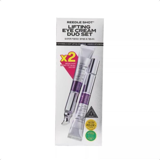 VT Reedle Shot Lifting Oogcrème 15ml Set met Navulling 15ml Eye Cream 15ml white