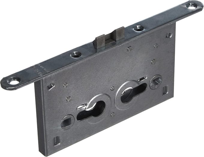 Kelderslot 65 mm met vergrendeling en spindel