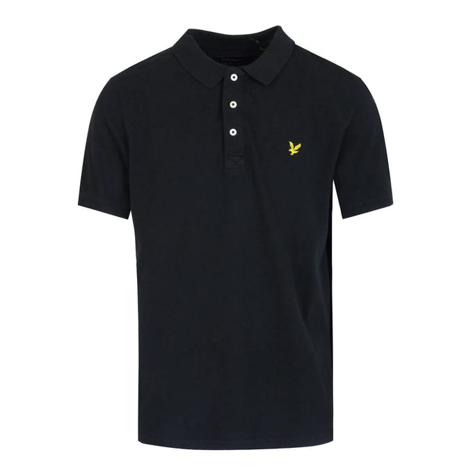 Lyle &amp; Scott Snow Wash Poloshirt Zwart