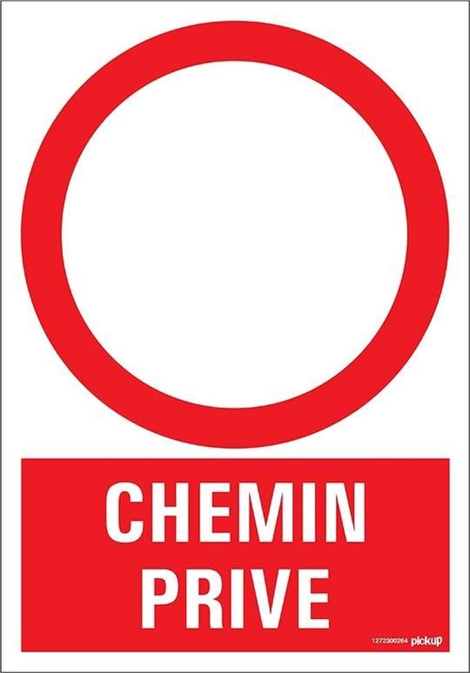 Pickup bord panneau 23x33 cm Combi - Chemin prive
