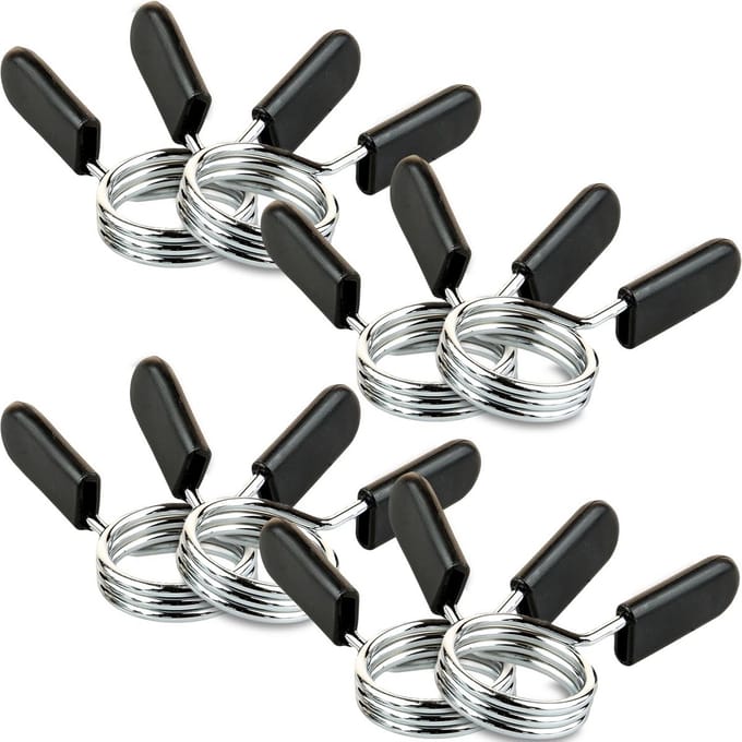 Haltersluitingen 30 mm met veerclip voor halterstangen