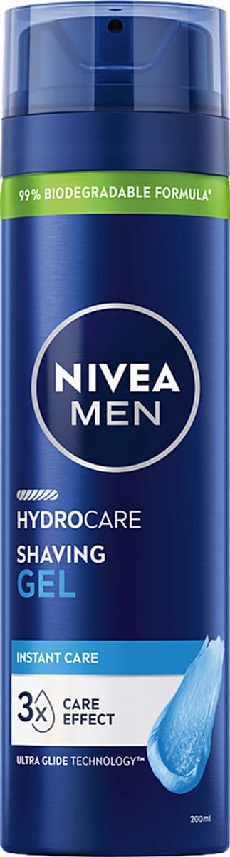 NIVEA MEN HydroCare Serie - OOGel - 200 ml - Aloë Vera - Provitamine B5 - Biologisch Afbreekbaar