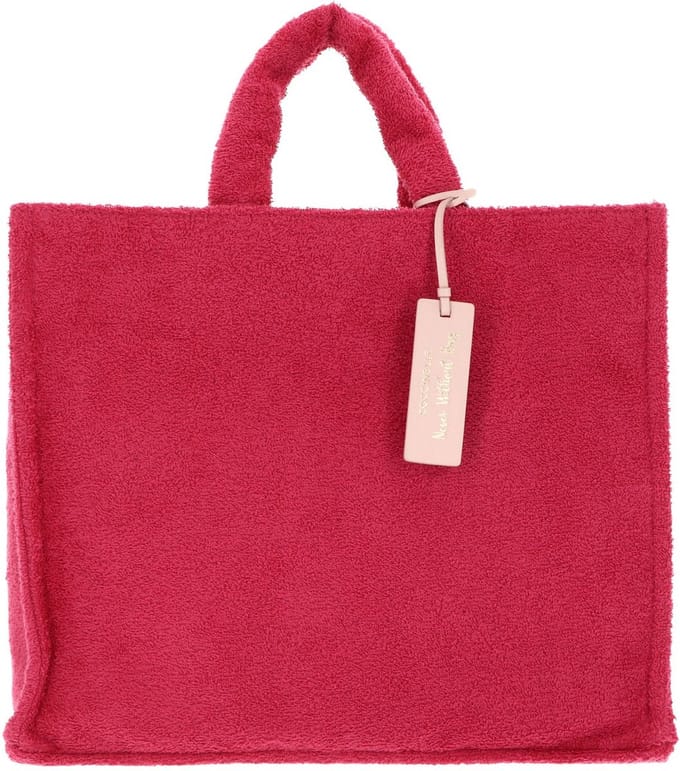 COCCINELLE Shopper Never Without Bag Spugna Handbag Geranium Paars