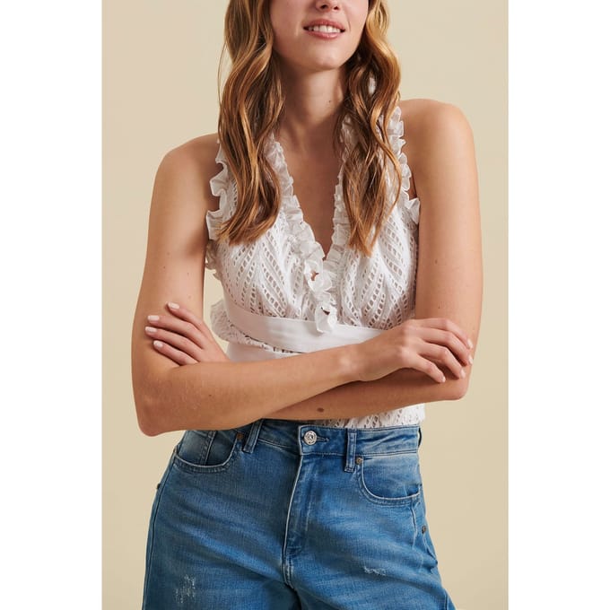 Anne Fontaine Ona White Taglia: 42 | Tute corte Outlet | Donna | Bianco
