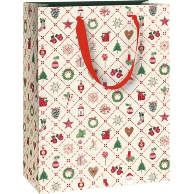 Stewo geschenktasje classic kirsten, formaat 23 x 13 x 30 cm
