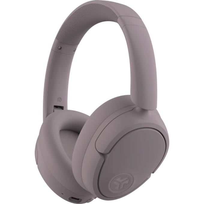 JLab Jbuds Lux ANC Draadloze Koptelefoon Bluetooth - Active Noise Cancelling Over Ear Hoofdtelefoon - 70 uur Batterijduur - Be Aware Audio - Multipoint - Aanpasbare Equalizer - Inklapbaar - Mauve