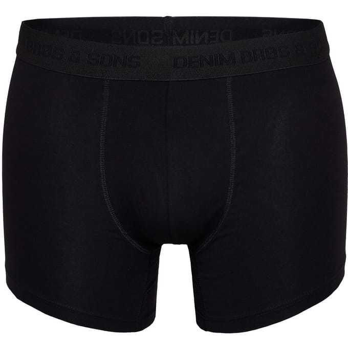 MG-1 Denim Brøs. Boxershorts Heren 8-Pack Effen Zwart #15 - Maat M