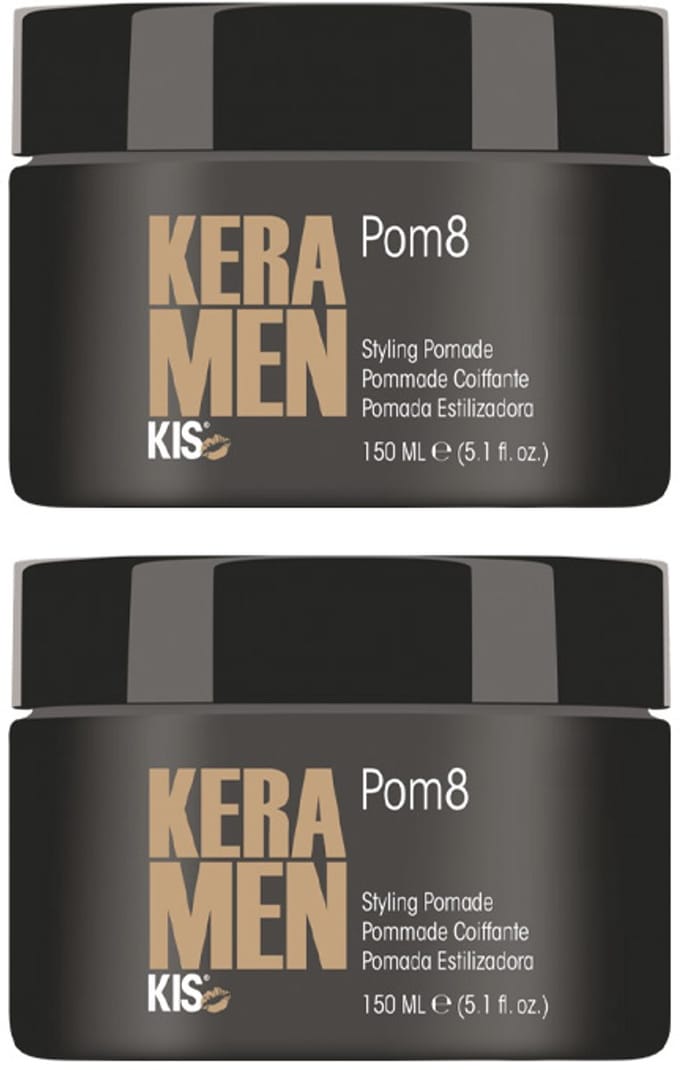KIS Keramen Pom8 - Styling Pomade 2x150 ml