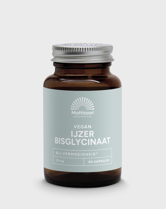 Mattisson - IJzerbisglycinaat 28mg - 90 capsules