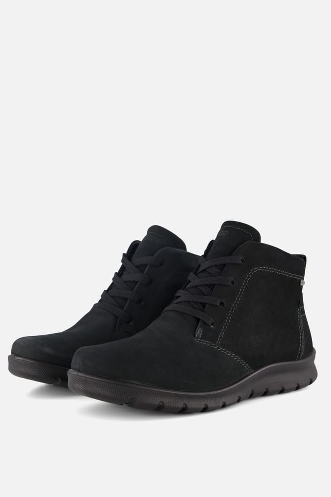 ECCO Babett Dames Veterschoenen - Zwart - Maat 38