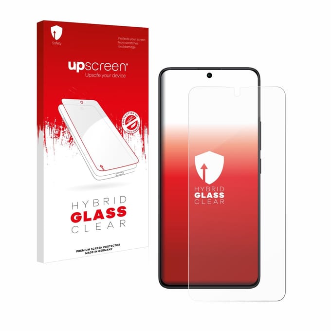 upscreen - Screenprotector voor Xiaomi Redmi Note 13 Pro 5G / 4G - Folie Beschermfolie Beschermglas transparant