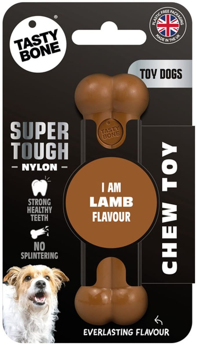 TastyBone - Toy - Lamb - Hond - Kauwspeelgoed - Vegan - Kluif - Nylabone