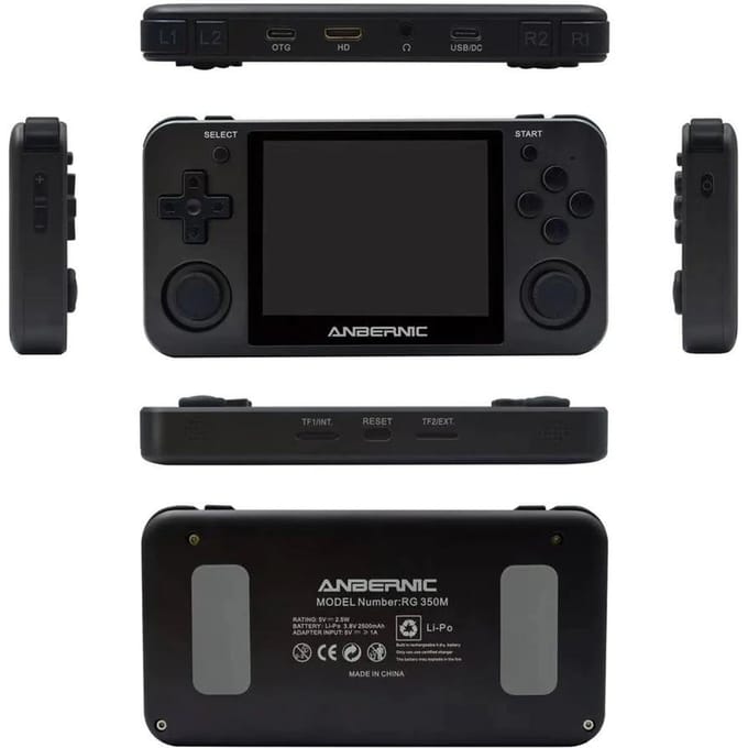 ANBERNIQUE RG350M 48G noir