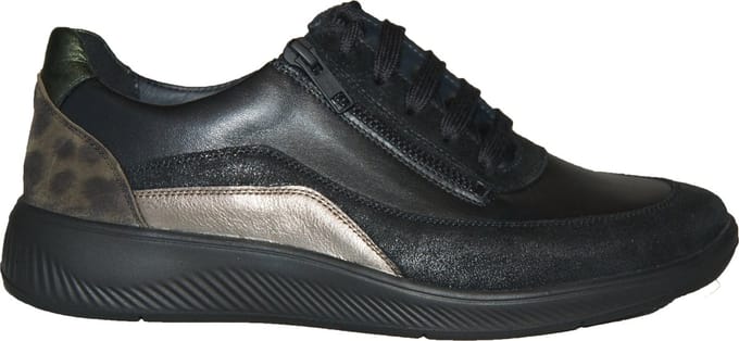 Solidus Kalea 65019 Wijdte K Zwart Maat: 5,5 (38,5)
