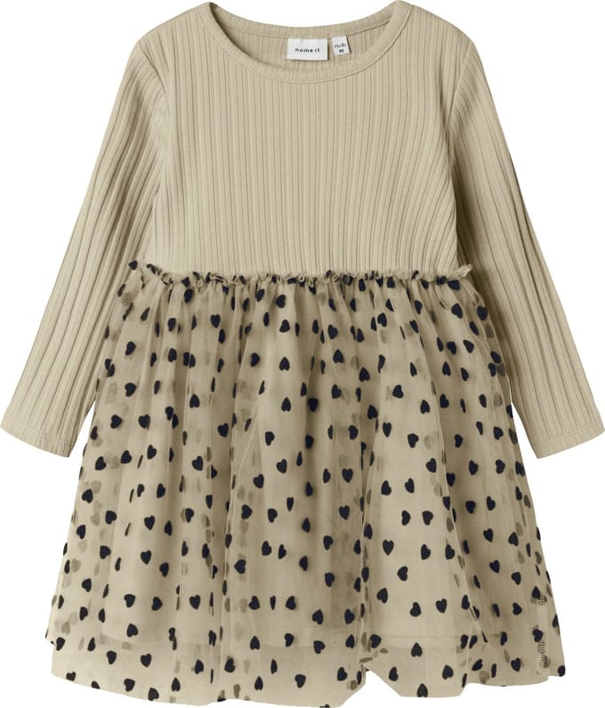 NAME IT - NMFNEA LS TULLE DRESS - Meisjes - Jurken