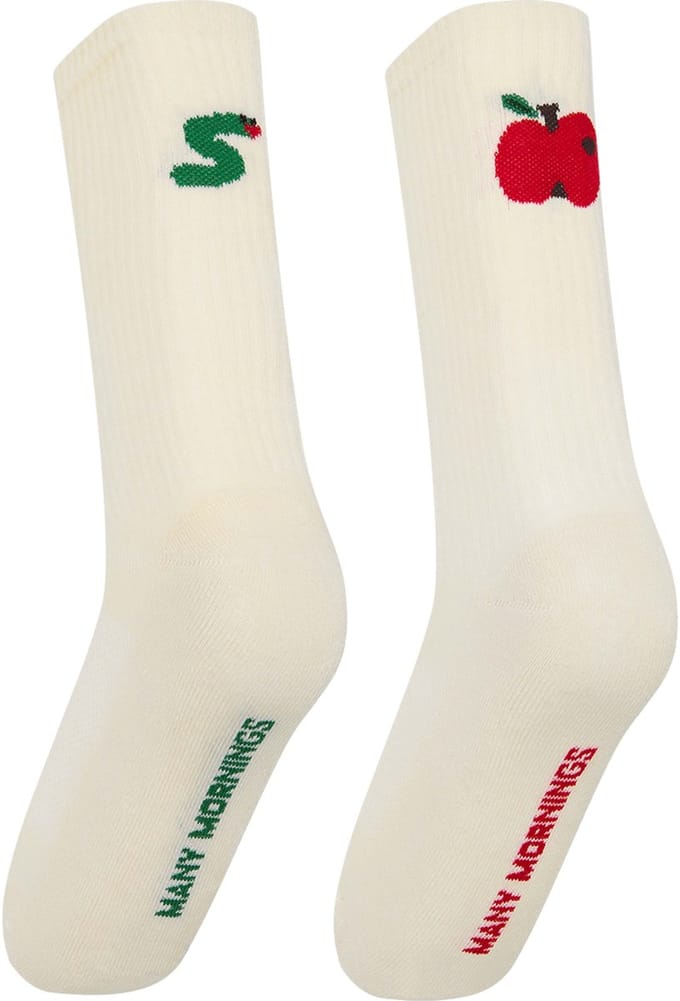 Many Mornings unisex sportsokken - Bite Me - Unisex - Maat: 35 - 38