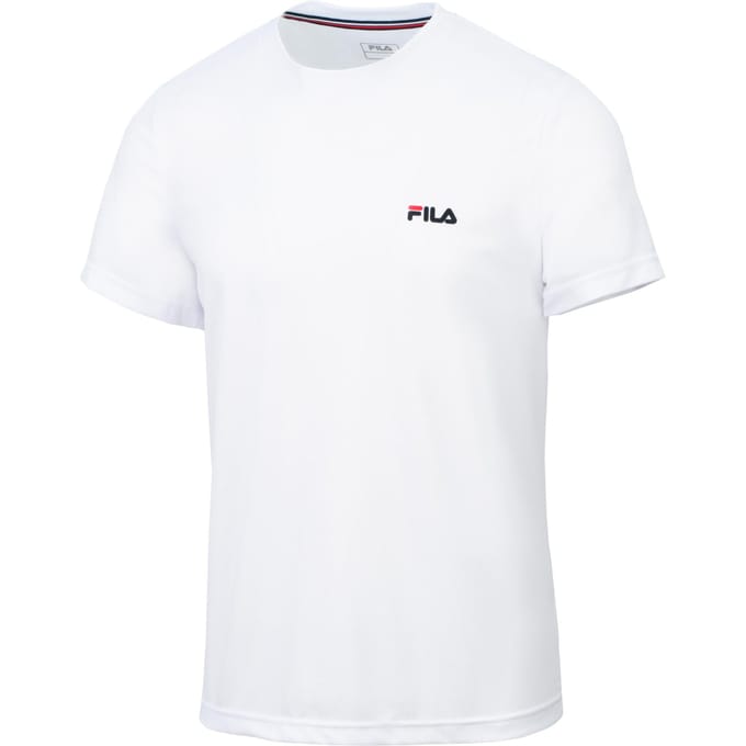 Fila Logo small 2 T-shirt Heren-wit