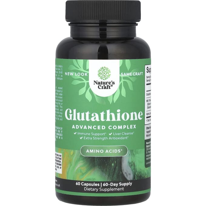 Nature's Craft, Glutathione, Advanced Complex, 60 capsules