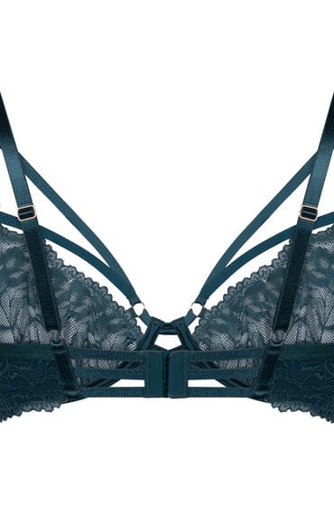 Hunkemöller Niet-voorgevormde beugel bh Amel Blauw