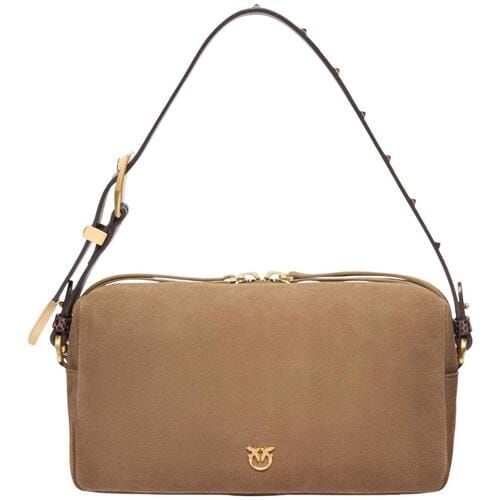 Handtas Pinko BAULETTO TRITTICO SUEDE SPRYING