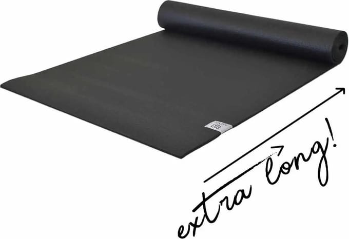 Love Generation - Love Yogamat │Extra Lang │Zwart