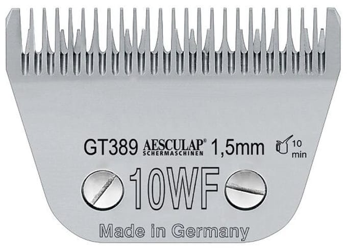 Aesculap Scheerkop breed SnapOn 1,5mm #10W GT389
