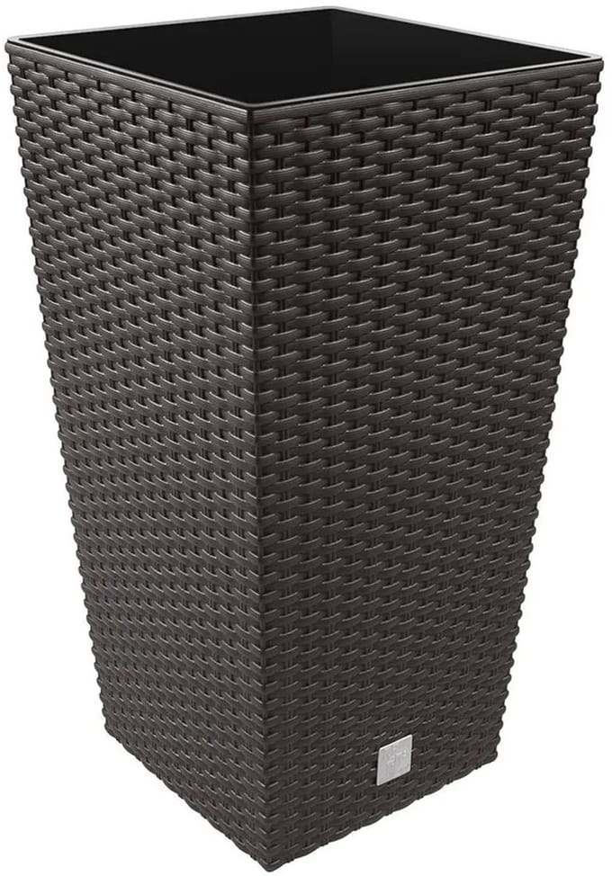 Prosperplast 8.7l Rato 25x25x22.4 Cm Bloempot Zilver