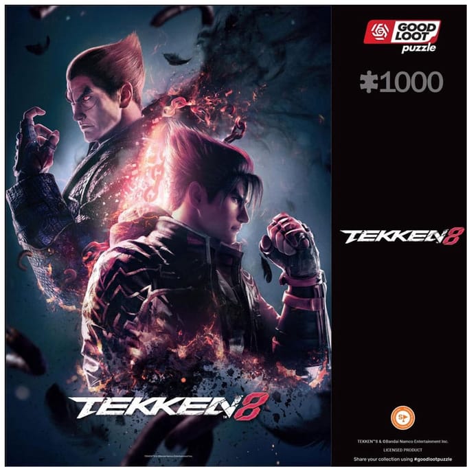 Puzzel van 1000 stukjes Good Loot Tekken 8 Gaming Key Art