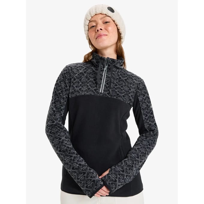Damesfleece 1/2 rits Roxy Sayna