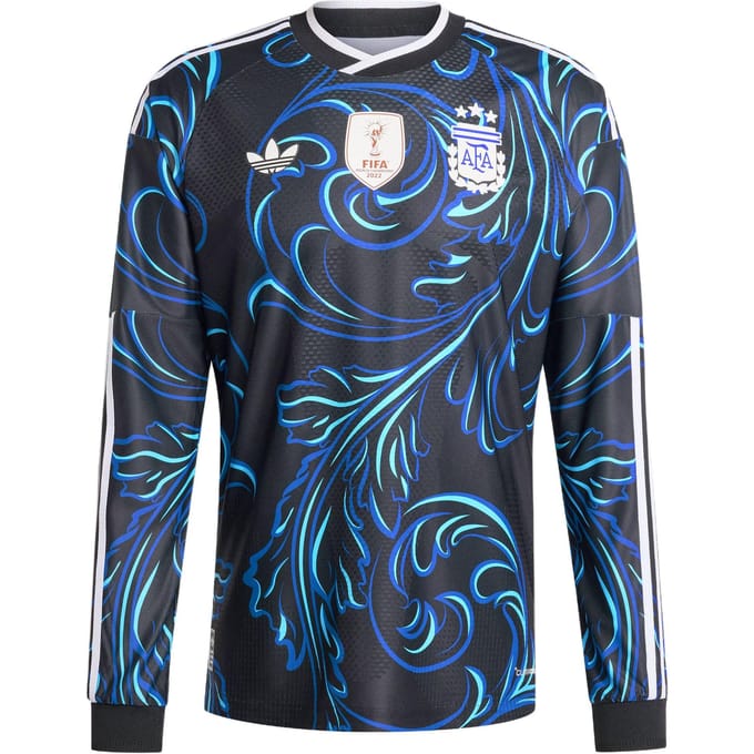 Authentiek Uitshirt met Lange Mouwen Argentinië Coupe du Monde 2026