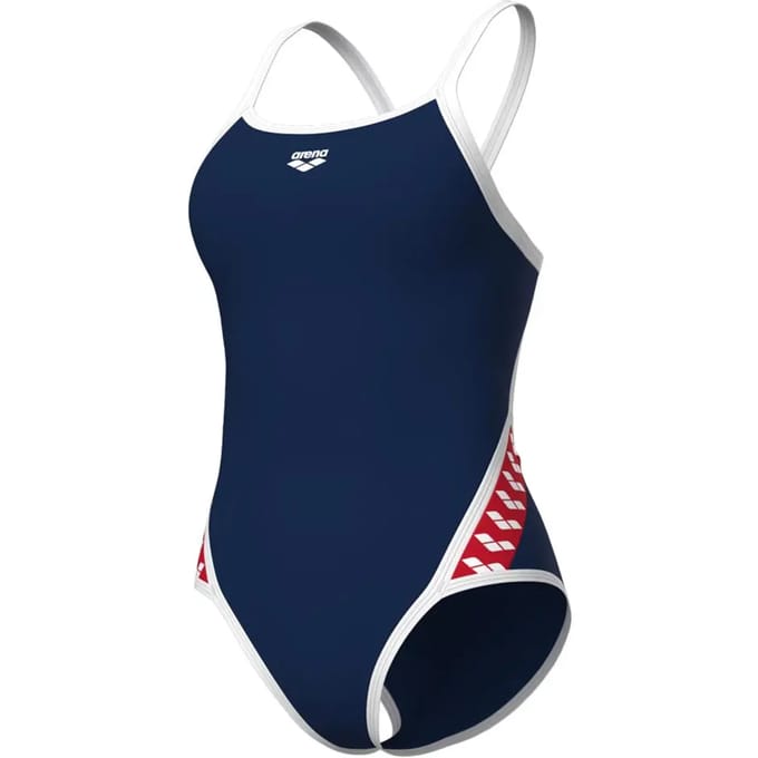 ARENA | W Icons Super Fly Back Solid navy-white-red (Maat - 38)