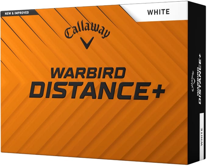 Callaway Warbird Distance+ 2025 Golfballen - Wit - 12 Stuks