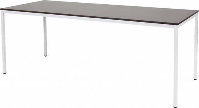 Bureautafel - Domino Basic 200x80 logan - wit frame