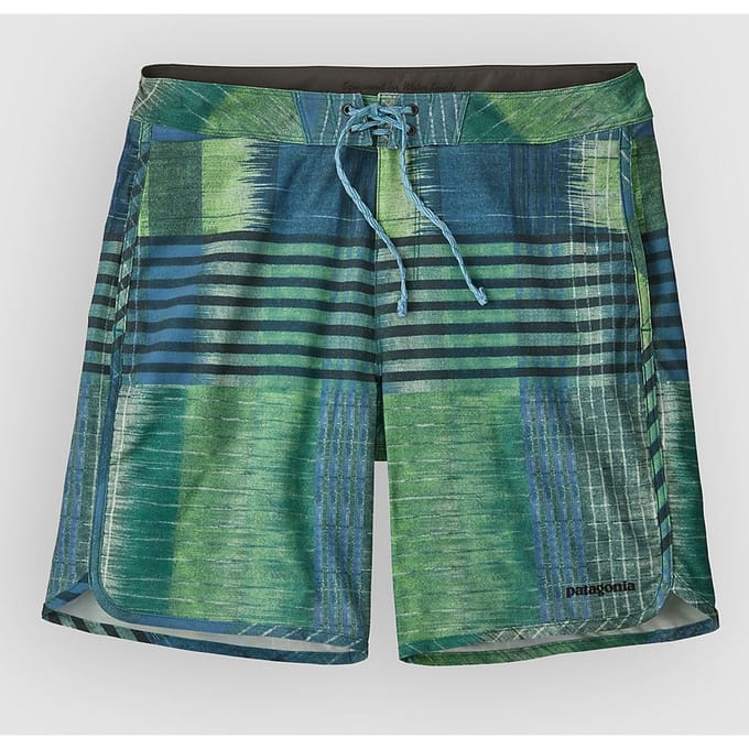 Patagonia Hydropeak Side Shore - 18 In. Boardshorts blauw