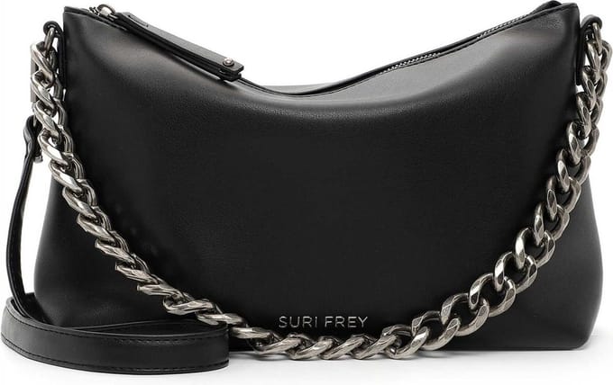 SURI FREY Schoudertas Kary Beutel Black Zwart