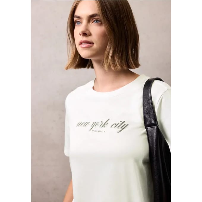Shirt met tekst