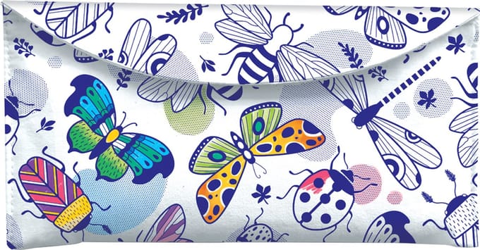 Maped Pencil case to fill in. With 12 felttips and 12 colour pencils
