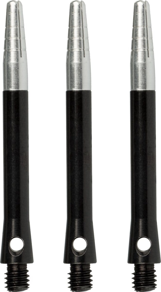Faver Aluminium Dart Shafts - Roterende Top - 3 stuks - lengte 5,5 cm